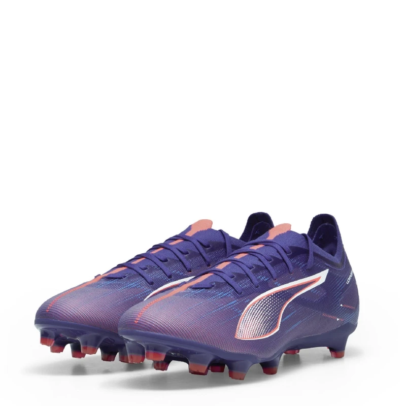 Image of Puma Ultra Match Firm Ground Football Boots - Purple Purple 8