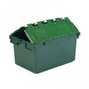 Image of Slingsby VFM Green 25 Litre Plastic Container With Lid 306579