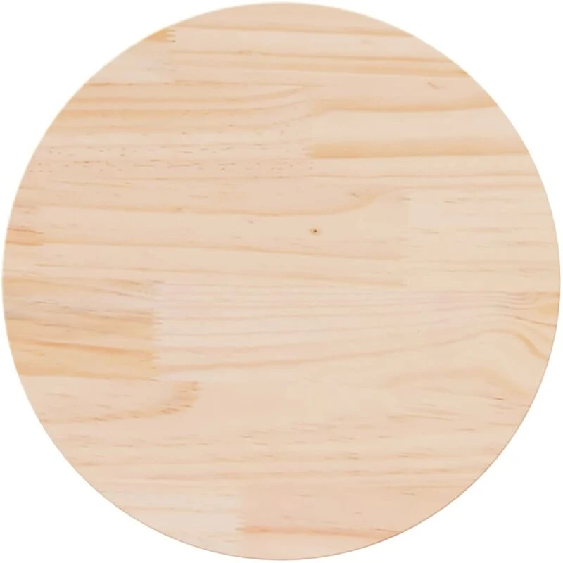 Image of VIDAXL Table Top Ø50x2.5cm Solid Wood Pine vidaXL 8720286875605