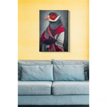 Image of Kanvas Tablo (50 x 70) - 34 Multicolor Decorative Canvas Painting