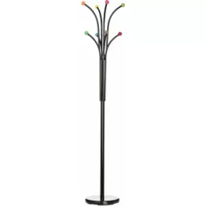 Image of Multi Coloured Plastic Balls Coat Stand - Premier Housewares