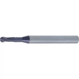 Image of 0.5 2FL Regular Neck Ball Nose Slot Drill Q-Coat