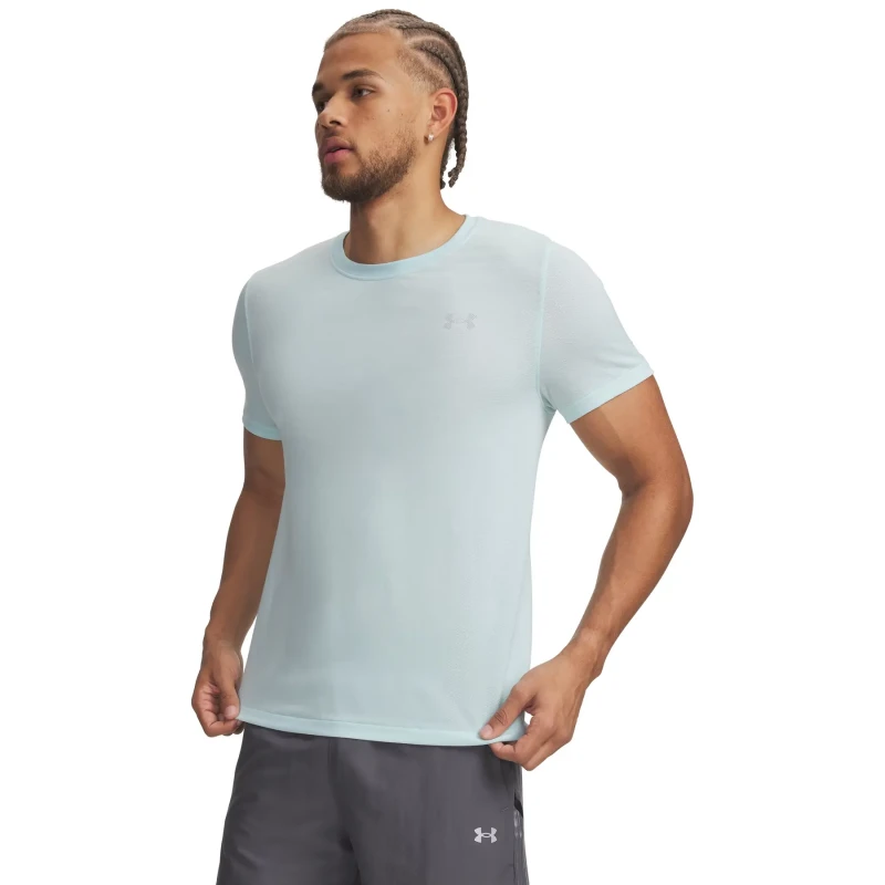 Image of Jersey Under Armour Wool Run Blanc Male M