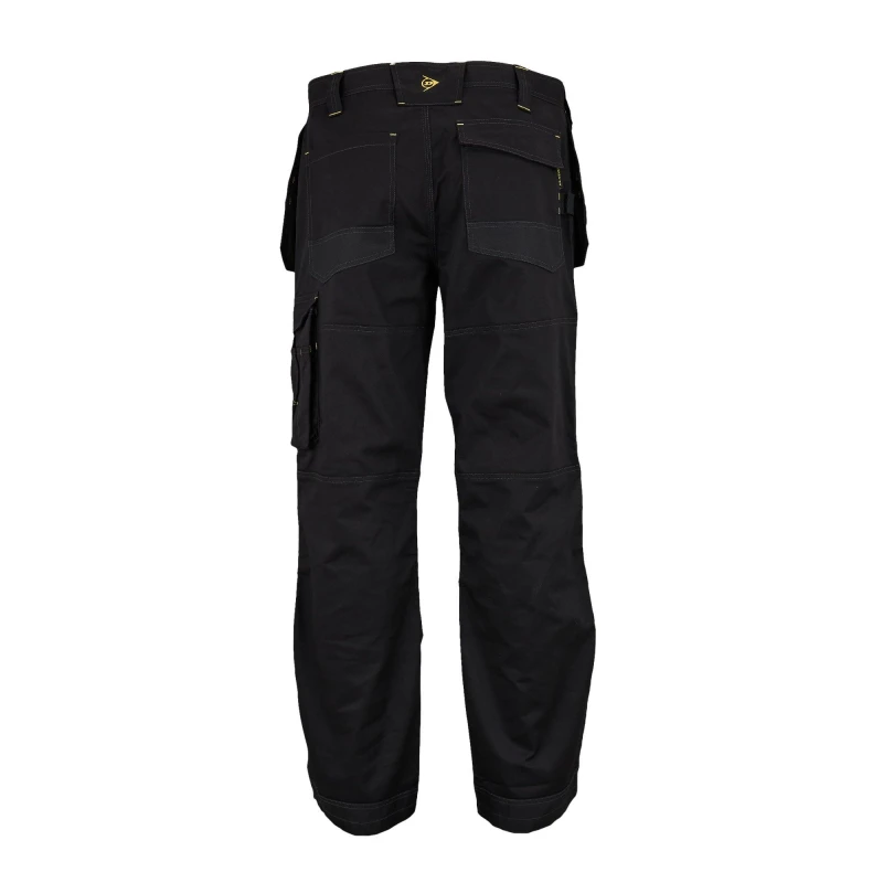 Image of Dunlop On Site Work Trousers Mens Black male S