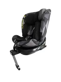 Image of My Babiie Dani Dyer iSize Black Geo Spin Car Seat (40-150cm), One Colour