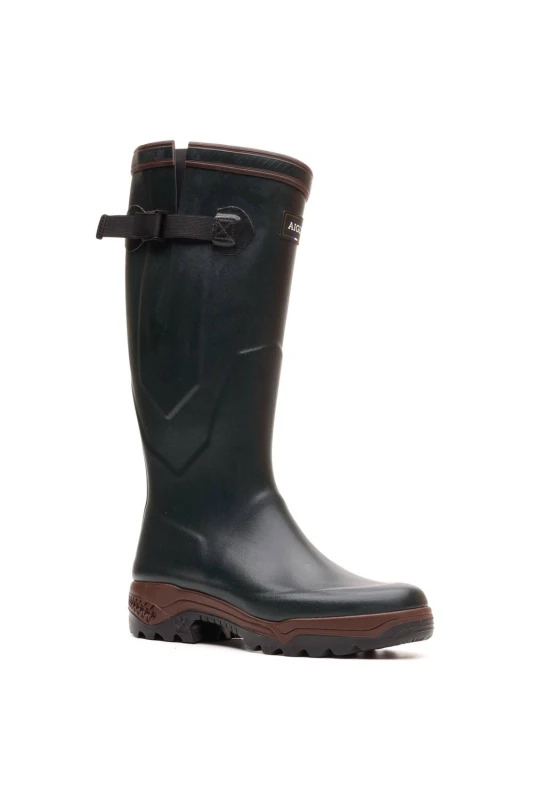 Image of Aigle Parcours 2 Var Wellington in Dark Green Size: 9 Dark Green Unisex 9