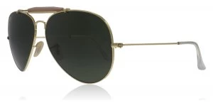 Image of Ray-Ban Outdoorsman II Sunglasses Gold L2112 62mm