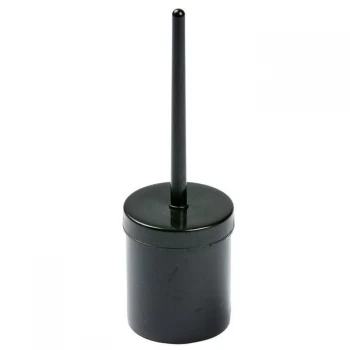 Image of Roma Hoof Oil Brush with Bottle - Black