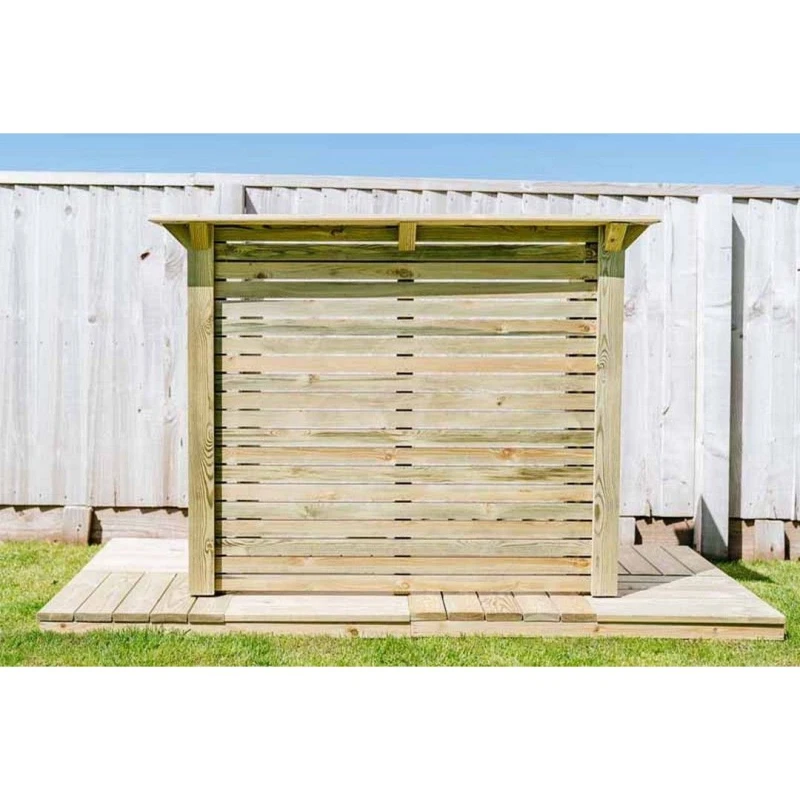 Image of Buttercup Farm Waddington Garden Bar - Timber - L61.5 x W140 x H107cm in White White Unisex