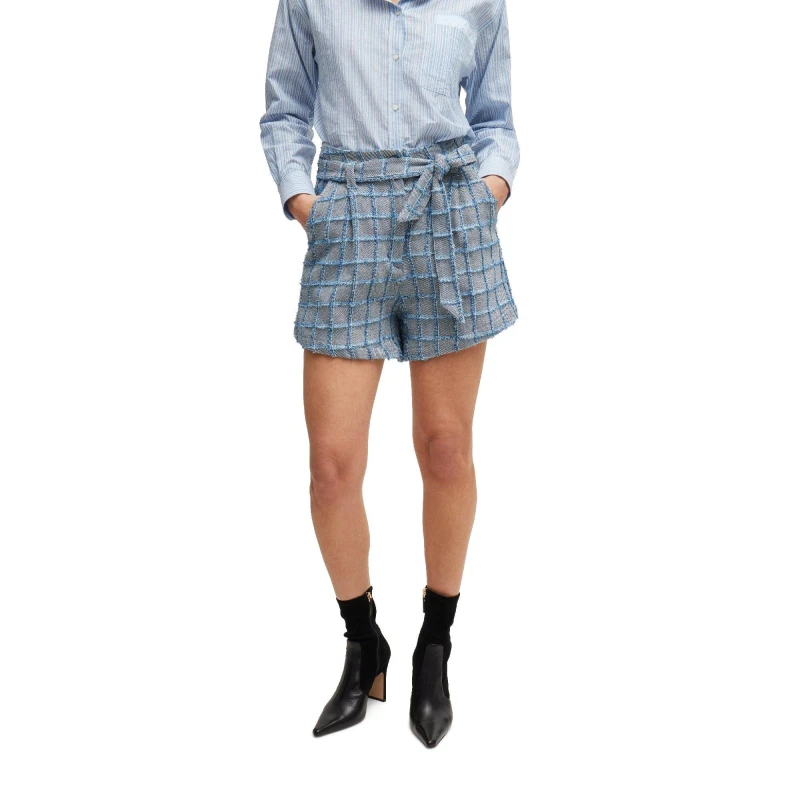 Image of Boss Womens C Teofila Straight Leg Trousers Open Misc female 4 (XXS)