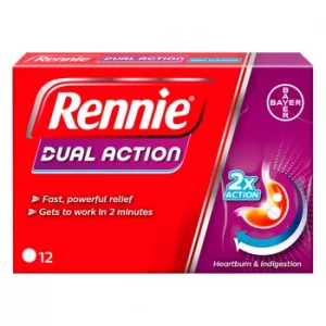 Image of Rennie Dual Action Chewable Tablets