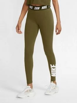 Image of Nike Nsw Club Legging - Olive