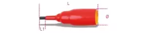 Image of Beta Tools 920 MQ/PE5 VDE 1000V Insulated 1/2" D Hex Bit Socket Driver 5mm