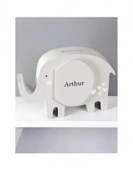 Image of Personalised Elephant Money Box