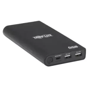 Image of Tripp Lite UPB-20K0-2U1C Portable Charger - 2x USB-A USB-C with PD Charging 20100mAh Power Bank Lithium-Ion USB-IF Black