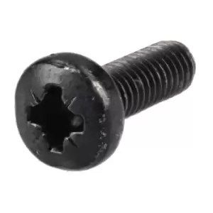 Image of R-TECH 337006 Black Pozi Pan Head Machine Screws M4 12mm - Pack Of 100