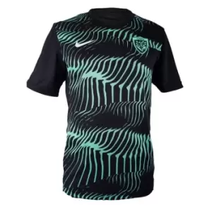 Image of Nike Toulon Pre Match Shirt 2022 2023 Adults - Black
