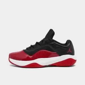 Image of Jordan Wmns Air Jordan 11 Cmft Low, Black/Gym Red-White, size: 3+, Female, Trainers, DV2629-006