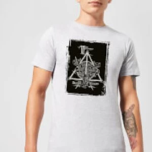 Image of Harry Potter Three Brothers Mens T-Shirt - Grey - M