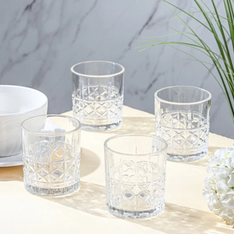Image of Waterside Waterside Diamond Set of 4 Tumblers - Waterside RT32601