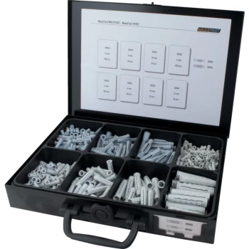 Image of 5MM-10MM Multifast & 4FAST Wall Plugs Assortment, 570 Piece