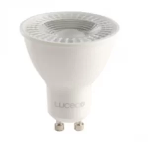Image of Luceco GU10 5w 4000k N/W Dimmable 25k H 500lm