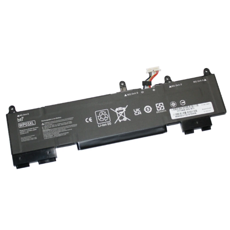 Image of BTI HSTNN-LB8W compatible 38Wh 3-cell battery for HP ELITEBOOK 830 G9