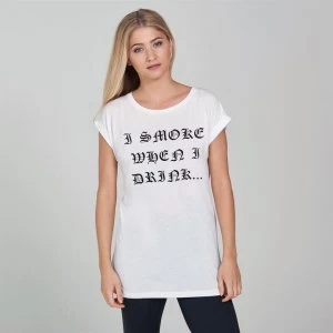 Image of SportFX Slogan T Shirt - Black Smoke