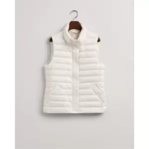 Image of Gant Gant Light Down Gilet - Cream