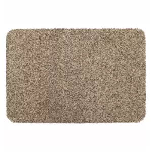 Image of JVL 50x75cm Tanami Barrier Doormat - Beige
