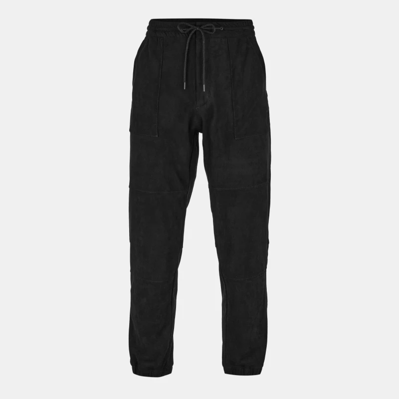 Image of Hugo Mens Closed Hem Jersey Tapered Joggers Black male S