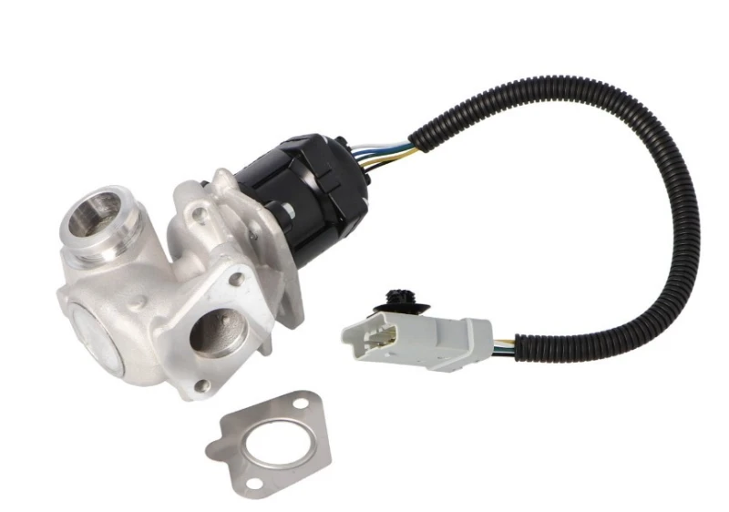 Image of STARQ SQ322-07201 EGR valve with clamp, Electronic, with gasket/seal EGR Valve (1145)