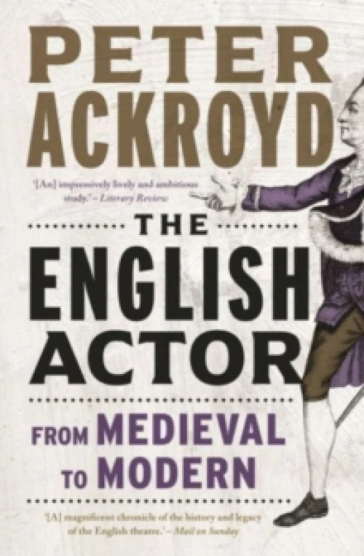 Image of The English Actor : From Medieval to Modern Paperback / softback