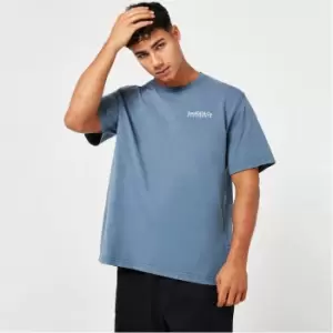 Image of SoulCal Sun Bleach T Shirt Mens - Blue