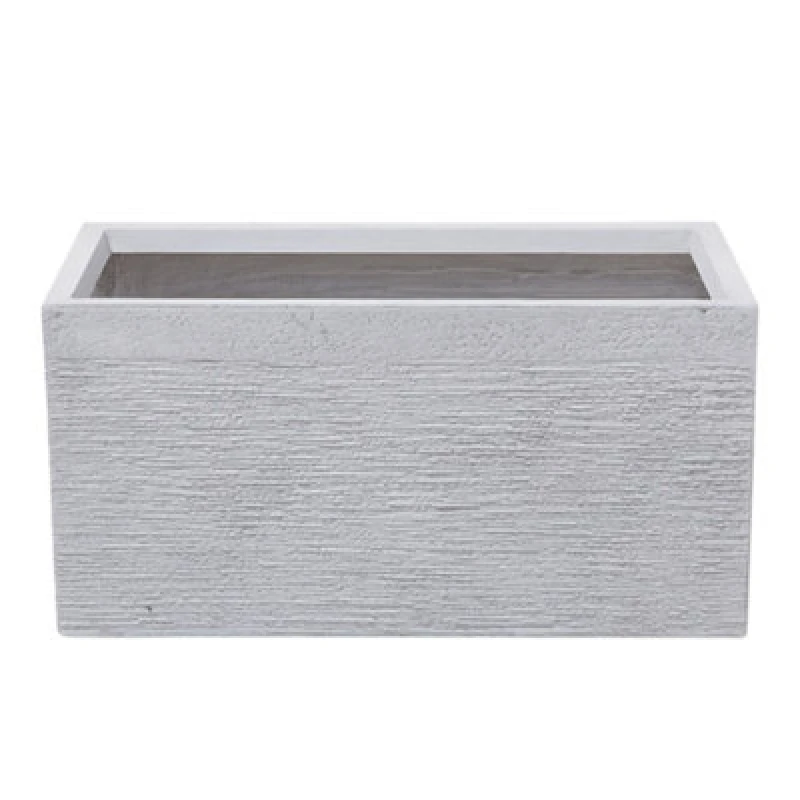 Image of Beliani Plant Pot Myra 60 Cm White