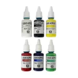 Image of Spraycraft Set of 6 Acrylic Paints (32ml)