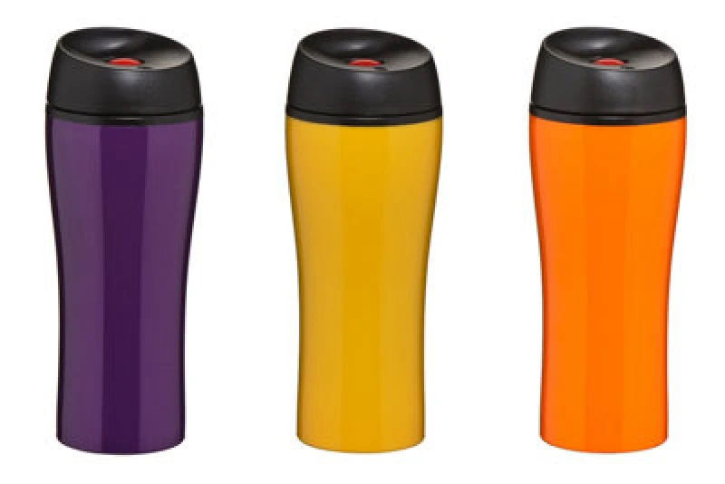 Image of Premier Housewares Multicolour 450ml Travel Beakers Multi