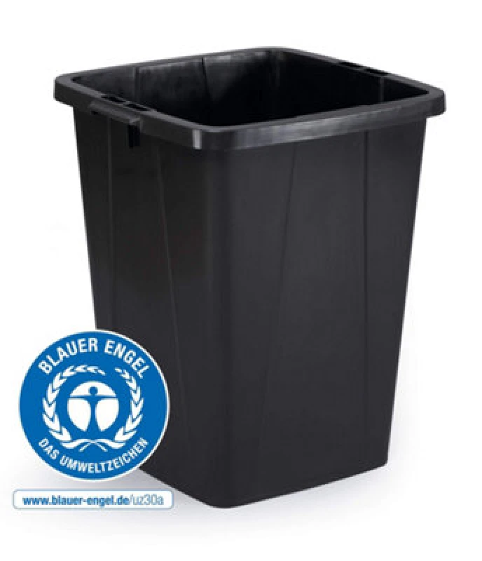 Image of Durable Durable Durabin Eco 90 1800505221 Garbage bin 90 l Plastic (W x H x D) 520 x 610 x 490 mm Black 1800505221