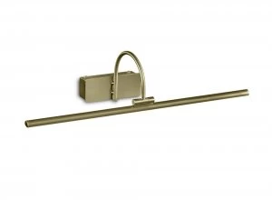 Image of Wall Lamp, Picture Light, 8W, 3000K, 619lm, Antique Brass