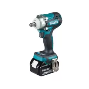 Image of Makita DTW300TX2 BL LXT 1/2in Impact Wrench 18V 2 x 5.0Ah Li-ion