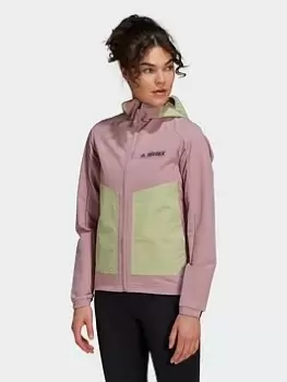 Image of adidas Terrex Multi Soft Shell Jacket, Purple Size M Women