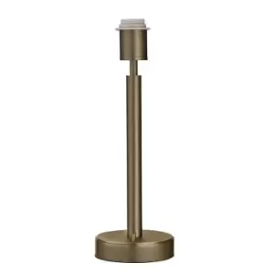 Image of Antique Bronze Table Lamp Base - Integrated USB Socket - Living Room Desk Light
