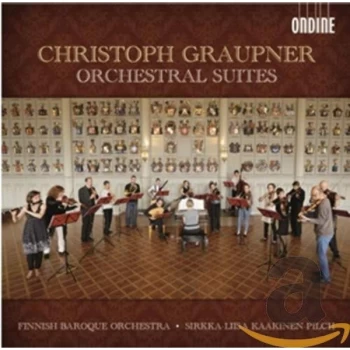 Image of Finnish Baroque Orchestra - Christoph Graupner: Orchestral Suites CD