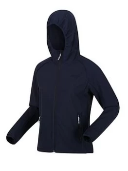 Image of Regatta Arec III Softshell Jacket - Black, Navy, Size 18, Women