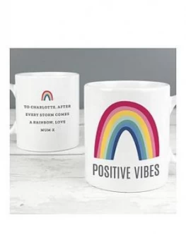 Image of Personalised Rainbow Mug