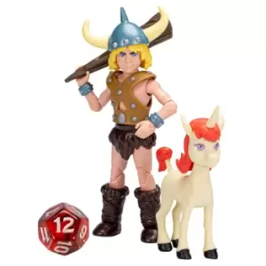 Image of Hasbro Dungeons & Dragons Cartoon Classics Bobby & Uni Action Figure