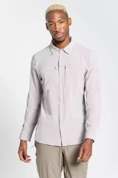 Image of Recycled Stretch 'NosiLife Pro IV' Long Sleeve Shirt
