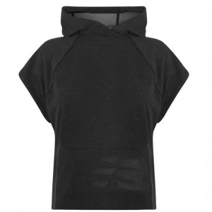 Image of New Balance Crop Hoodie Ladies - Black
