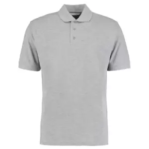 Image of Kustom Kit Mens Klassic Superwash Short Sleeve Polo Shirt (S) (Heather Grey)