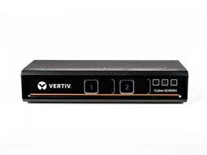 Image of Vertiv Avocent Cybex SC820H-201 KVM Switchbox - 2 Computers - 1 Local